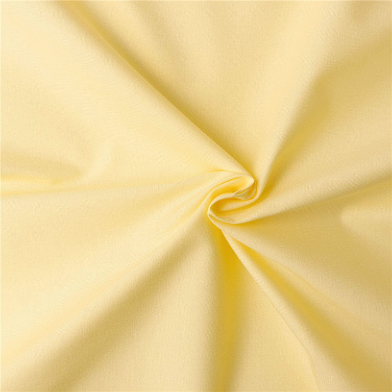 日本紐釦貿易 エイティスクエア 無地 生地 綿100% シャーティング カナリア 黄色系 巾約108cm×7m切売カット KD4630-304-7M 1枚（ご注文単位1枚）【直送品】