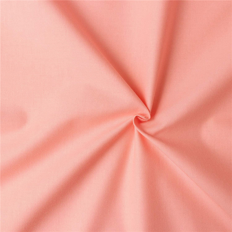 日本紐釦貿易 エイティスクエア 無地 生地 綿100% シャーティング サーモンピンク ピンク系 巾約108cm×2m切売カット KD4630-314-2M 1枚（ご注文単位1枚）【直送品】