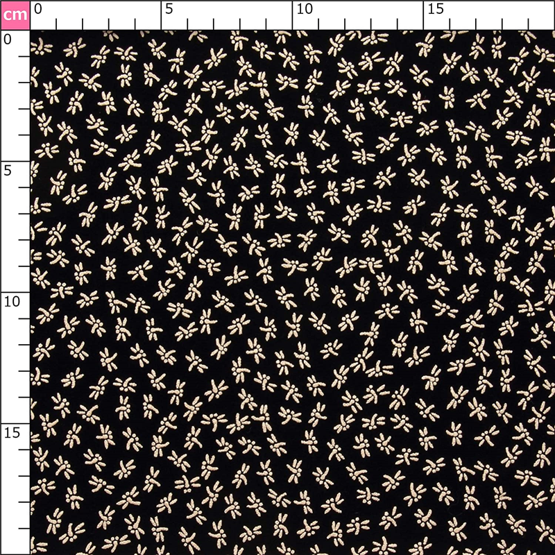 日本紐釦貿易 印伝調合皮スエードレザー生地 巾92cm×5m切売カット トンボ柄 白 KP4080-12A-5M 1枚（ご注文単位1枚）【直送品】