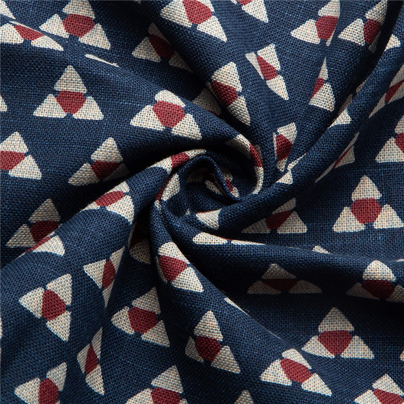 日本紐釦貿易 和風モダン柄生地 巾110cm×2m切売カット 三つうろこ柄 KP7090-39-2M 1枚（ご注文単位1枚）【直送品】