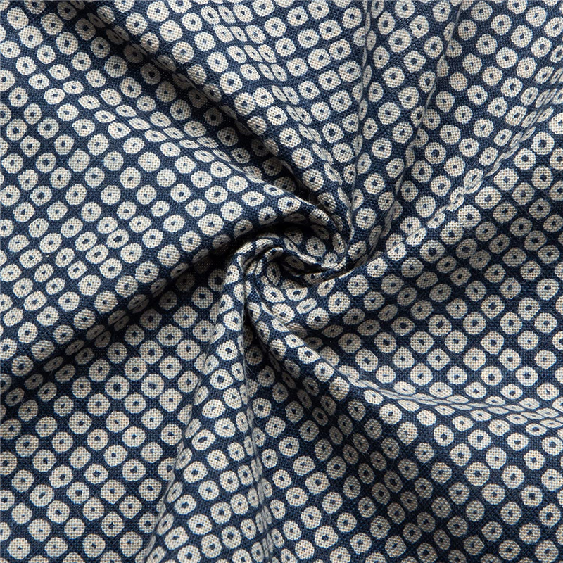 日本紐釦貿易 和風モダン柄生地 巾110cm×7m切売カット かのこ柄 KP7090-41-7M 1枚（ご注文単位1枚）【直送品】