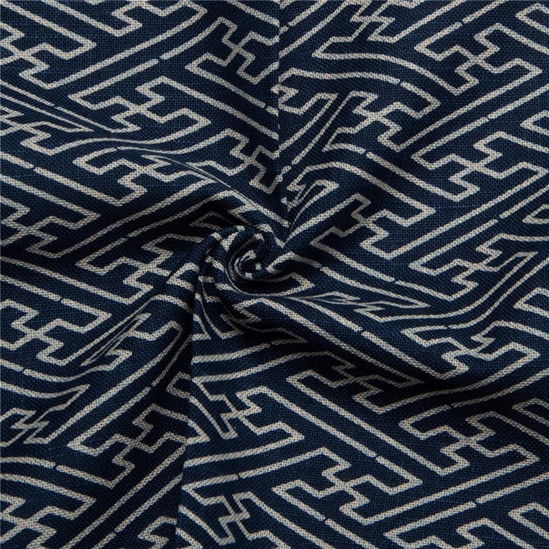 日本紐釦貿易 和風モダン柄生地 巾110cm×2m切売カット さやがた柄 KP7090-99-2M 1枚（ご注文単位1枚）【直送品】