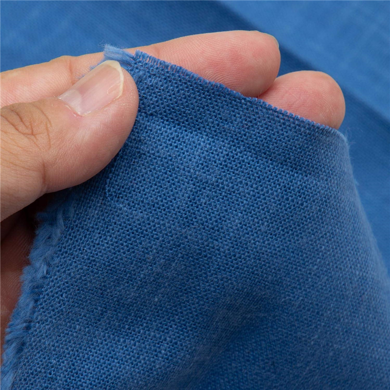 日本紐釦貿易 モーリーむら染生地 巾112cm×10m切売カット ブルー系 KW7190-2-10M 1枚（ご注文単位1枚）【直送品】