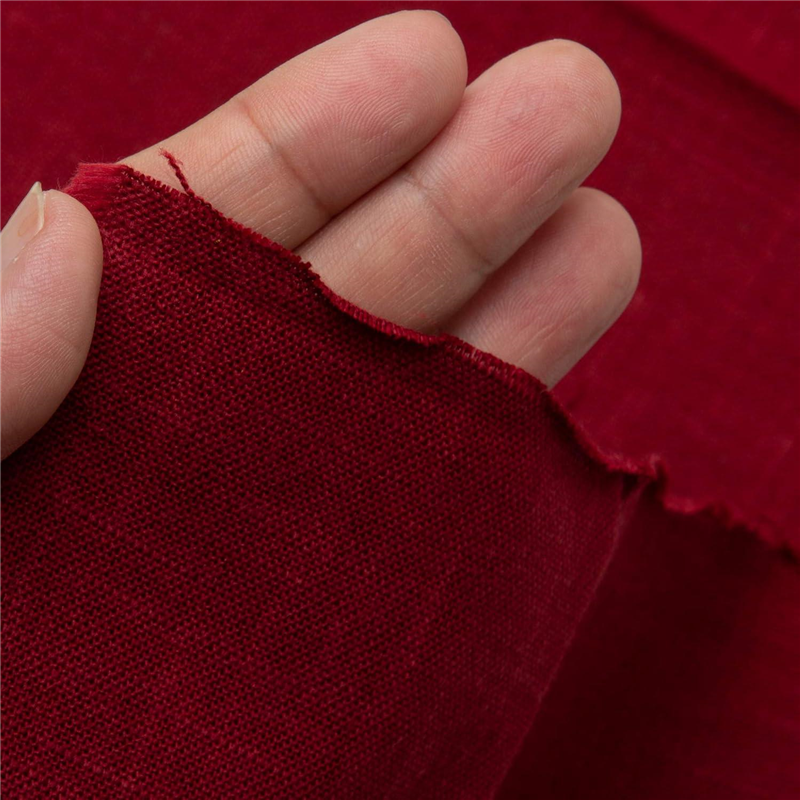 日本紐釦貿易 モーリーむら染生地 巾112cm×7m切売カット エンジ系 KW7190-21-7M 1枚（ご注文単位1枚）【直送品】