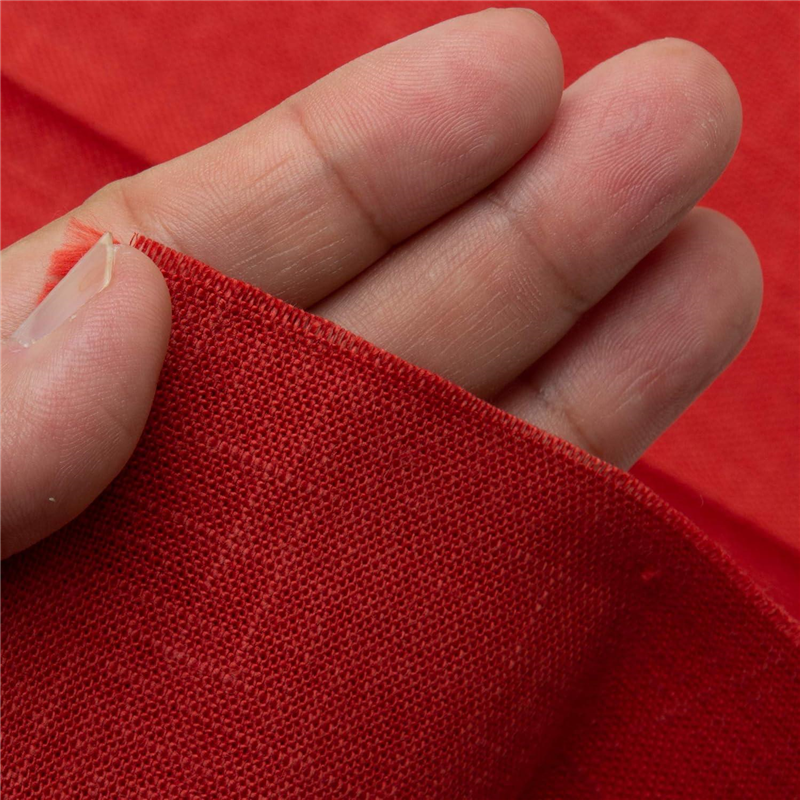 日本紐釦貿易 モーリーむら染生地 巾112cm×10m切売カット 赤系 KW7190-6-10M 1枚（ご注文単位1枚）【直送品】