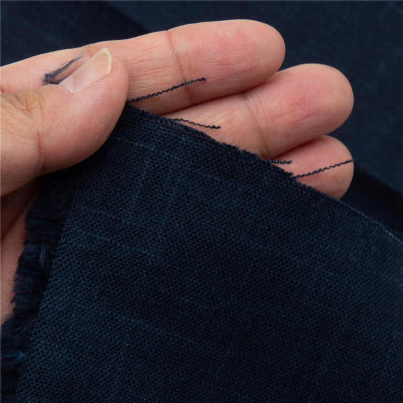 日本紐釦貿易 モーリーむら染生地 巾112cm×6m切売カット ブルー系 KW7190-AA-6M 1枚（ご注文単位1枚）【直送品】