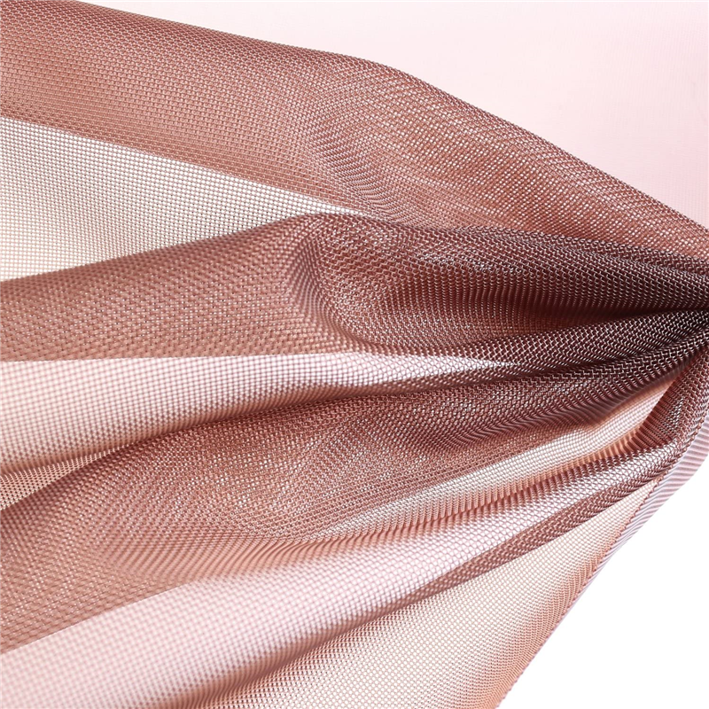 日本紐釦貿易 ナイロンチュール ハード 巾95cm×10m切売カット ダークブラウン L1100-DBR 1枚（ご注文単位1枚）【直送品】