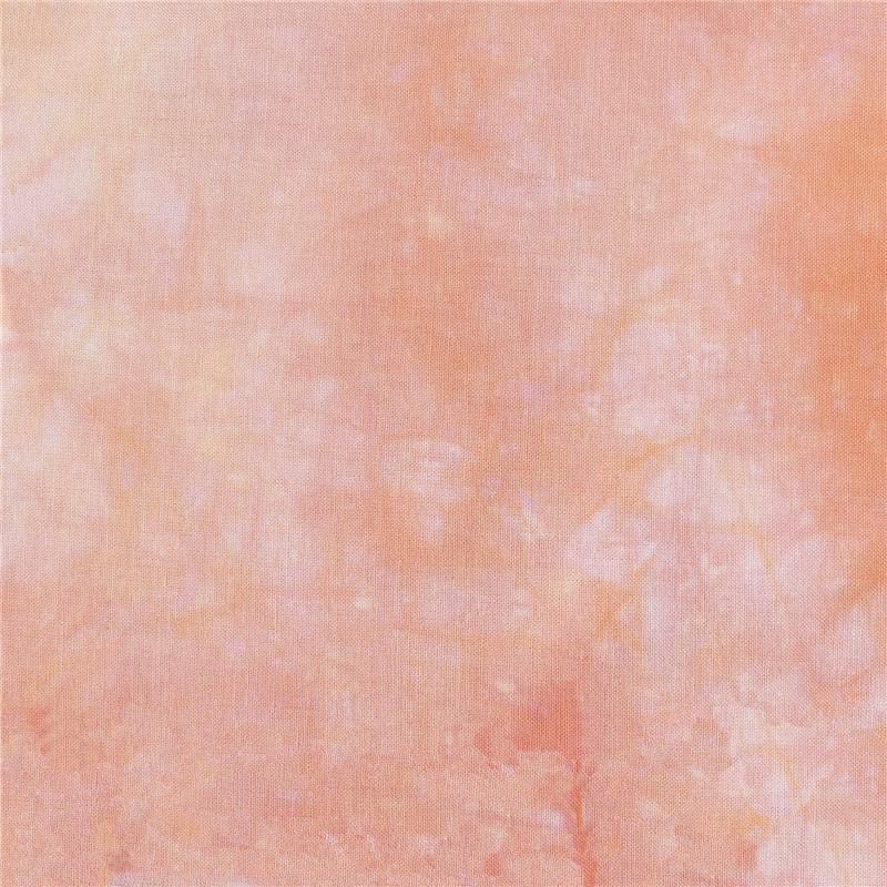 Kathy Mom キャシーマム ラニダイ むら染め 生地 Island Steyle 01 ラウレア オレンジ系 巾110cm×3m切売カット MT6500-01-3M 1枚（ご注文単位1枚）【直送品】