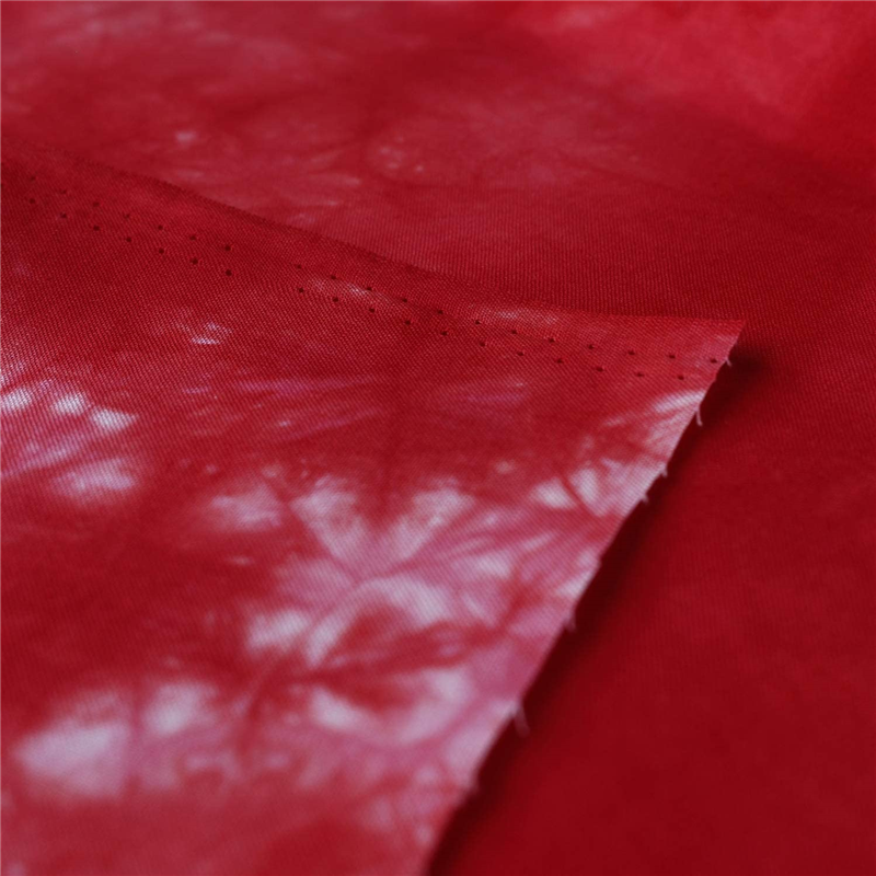 Kathy Mom キャシーマム ラニダイ むら染め 生地 Island Steyle 04 ハイビスカスレッド レッド系 巾110cm×8m切売カット MT6500-04-8M 1枚（ご注文単位1枚）【直送品】