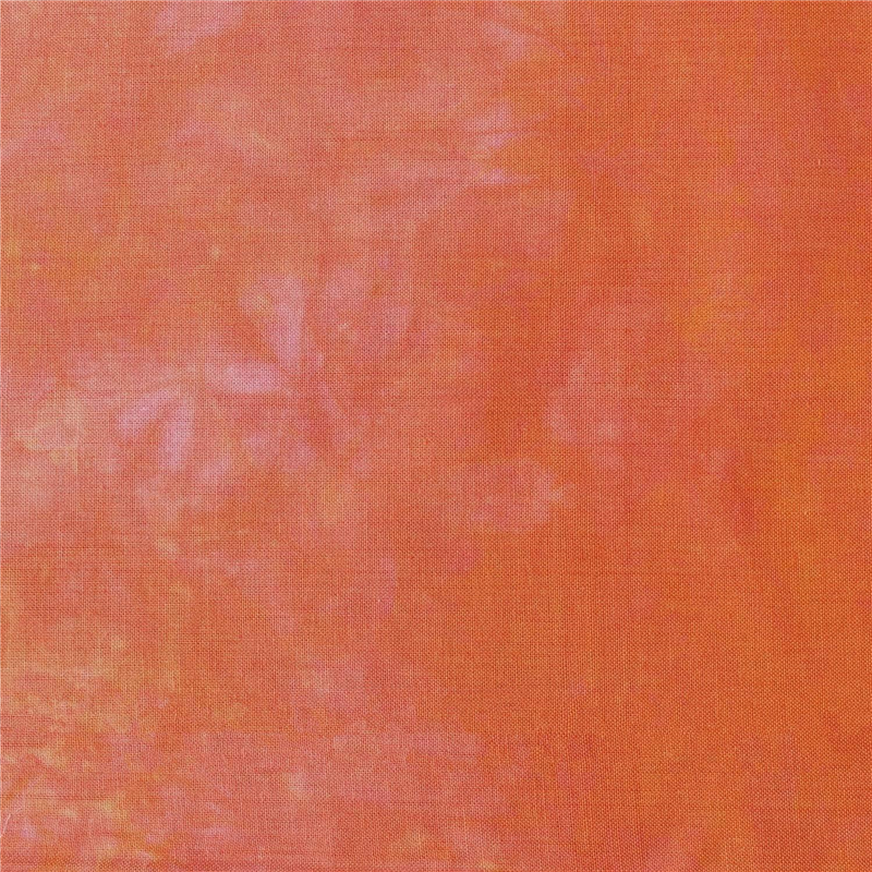 Kathy Mom キャシーマム ラニダイ むら染め 生地 Island Steyle 07 アラニ オレンジ系 巾110cm×4m切売カット MT6500-07-4M 1枚（ご注文単位1枚）【直送品】