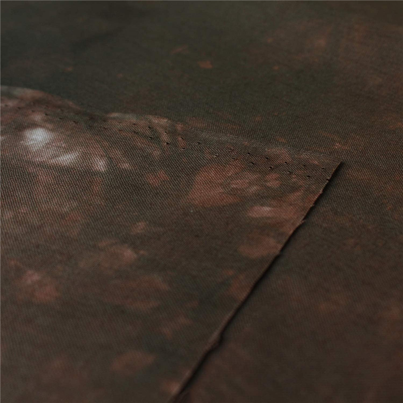 Kathy Mom キャシーマム ラニダイ むら染め 生地 Island Steyle 10 コアブラウン ブラウン系 巾110cm×2m切売カット MT6500-10-2M 1枚（ご注文単位1枚）【直送品】