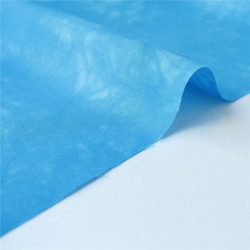 Kathy Mom キャシーマム ラニダイ むら染め 生地 Island Steyle 19 オケカイ ブルー系 巾110cm×1m切売カット MT6500-19-1M 1枚（ご注文単位1枚）【直送品】