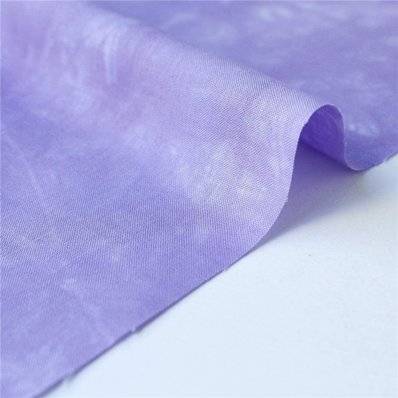 Kathy Mom キャシーマム ラニダイ むら染め 生地 Island Steyle 21 ポニ パープル系 巾110cm×1m切売カット MT6500-21-1M 1枚（ご注文単位1枚）【直送品】