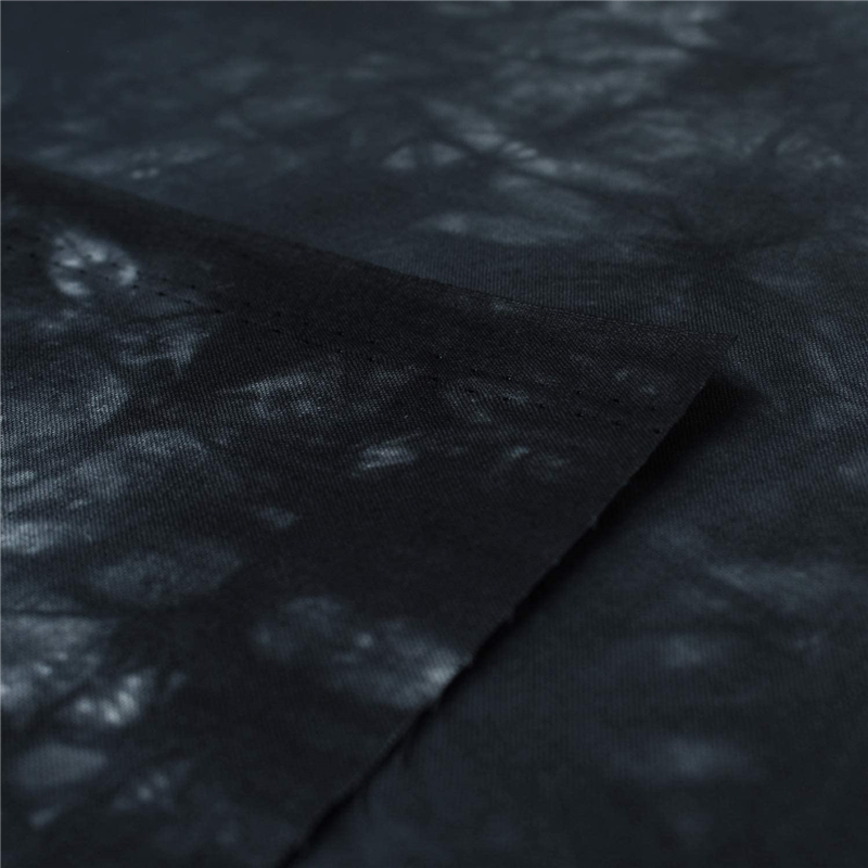 Kathy Mom キャシーマム ラニダイ むら染め 生地 Island Steyle 25 エレエレ ブラック系 巾110cm×5m切売カット MT6500-25-5M 1枚（ご注文単位1枚）【直送品】