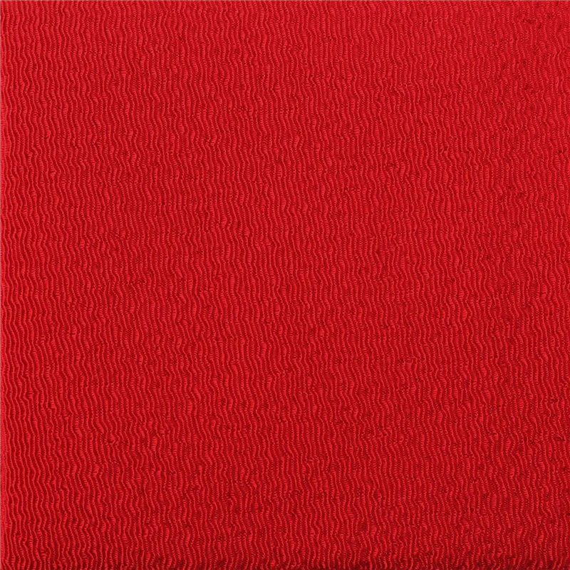 日本紐釦貿易 二越ちりめん 無地 赤 巾約70cm×5ｍ切売カット PCM-1-5M 1枚（ご注文単位1枚）【直送品】