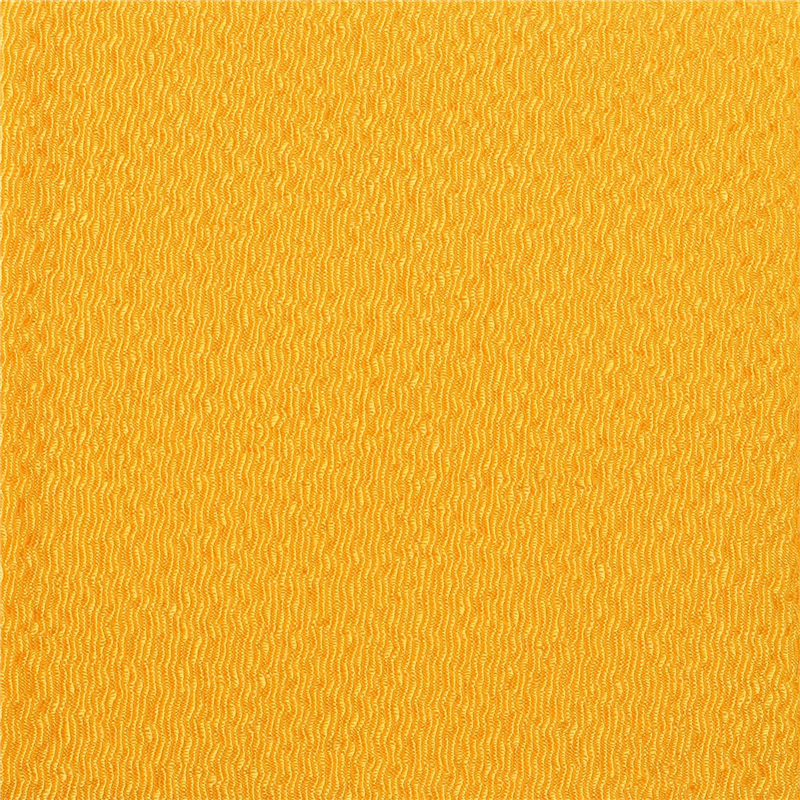 日本紐釦貿易 二越ちりめん 無地 黄色 巾約70cm×5m切売カット PCM-30-5M 1枚(ご注文単位1枚)【直送品】