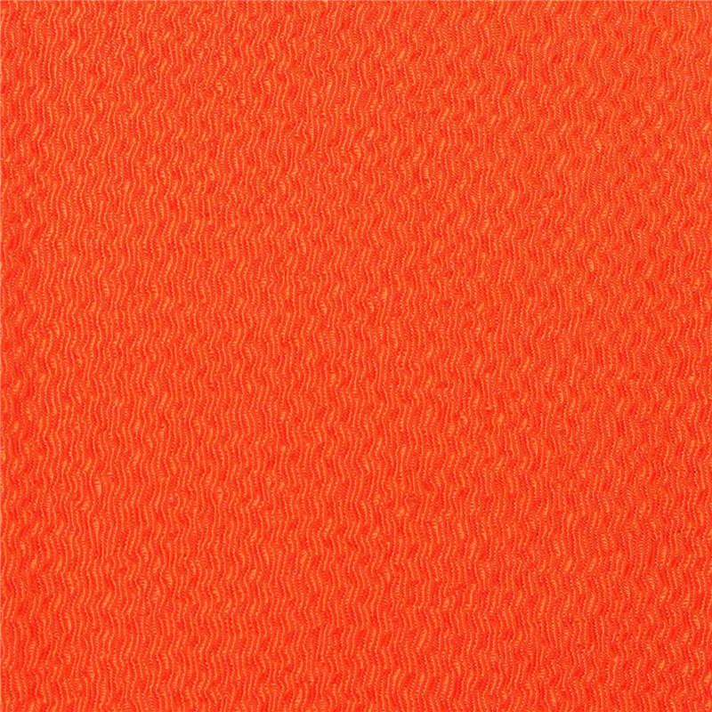 日本紐釦貿易 二越ちりめん 無地 橙 巾約70cm×7ｍ切売カット PCM-6-7M 1枚（ご注文単位1枚）【直送品】