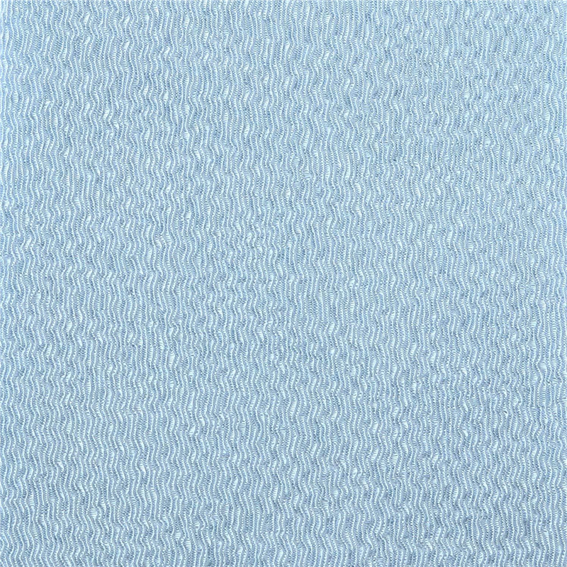 日本紐釦貿易 二越ちりめん 無地 薄水色 巾約70cm×7ｍ切売カット PCM-95-7M 1枚（ご注文単位1枚）【直送品】