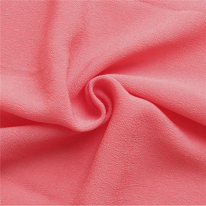 日本紐釦貿易 一越ちりめん 無地 巾約70cm×4ｍ切売カット 43 ピンク 1枚（ご注文単位1枚）【直送品】