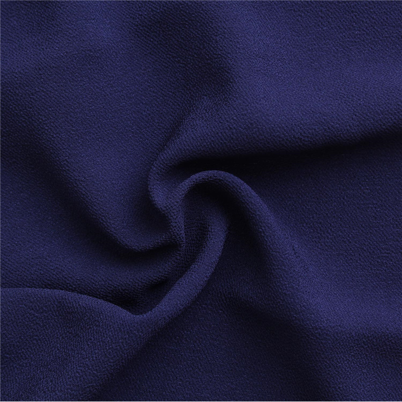 日本紐釦貿易 一越ちりめん 無地 巾約70cm×5ｍ切売カット 48 紺 1枚（ご注文単位1枚）【直送品】