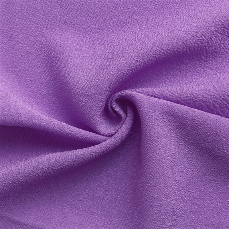 日本紐釦貿易 一越ちりめん 無地 巾約70cm×2ｍ切売カット 49 紫 1枚（ご注文単位1枚）【直送品】