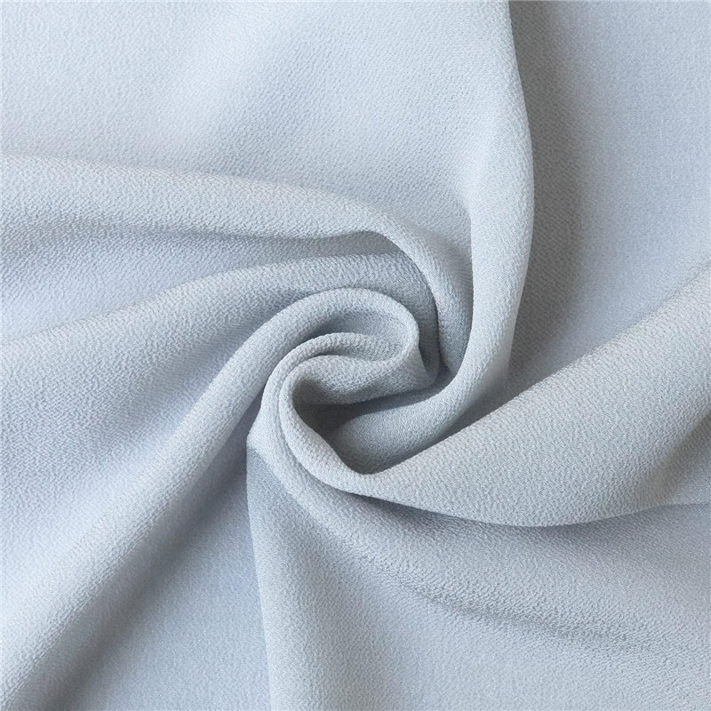 日本紐釦貿易 一越ちりめん 無地 巾約70cm 4mカット 銀鼠 PIC -59-4M 1枚（ご注文単位1枚）【直送品】