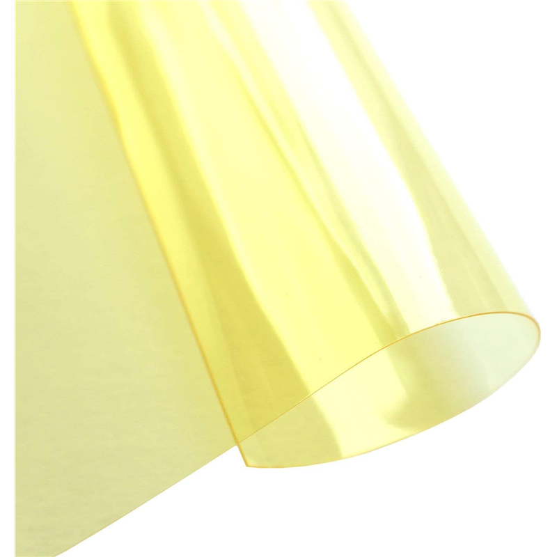 日本紐釦貿易 ビニール生地(厚み0.3mm) 巾91.5cm×4m切売カット イエロー PVI-11-4M 1枚（ご注文単位1枚）【直送品】