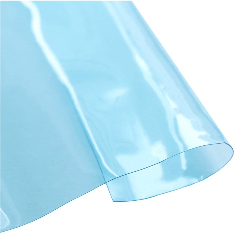 日本紐釦貿易 ビニールシート(厚み0.3mm) 巾91.5cm×10m切売カット スカイ PVI-15-10M 1枚(ご注文単位1枚)【直送品】