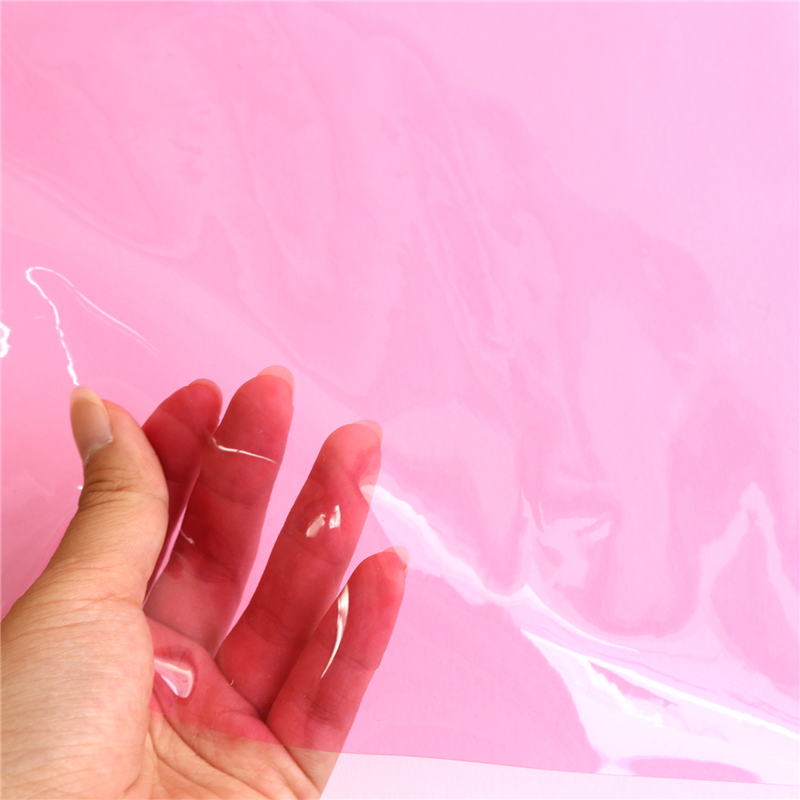 日本紐釦貿易 ビニール生地（厚み0.3mm） 巾91.5cm×6m切売カット ピンク PVI-9-6M 1枚（ご注文単位1枚）【直送品】