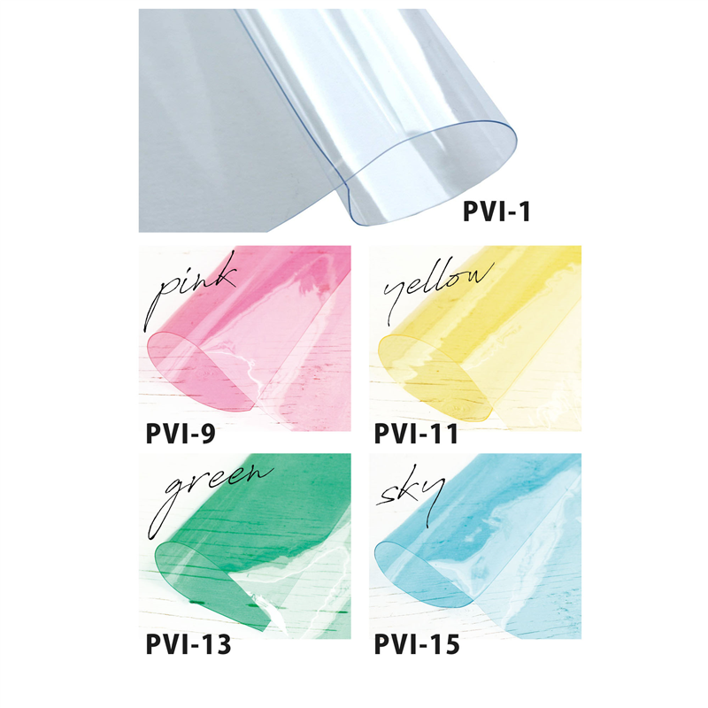 日本紐釦貿易 ビニール生地（厚み0.3mm） 巾91.5cm×6m切売カット ピンク PVI-9-6M 1枚（ご注文単位1枚）【直送品】