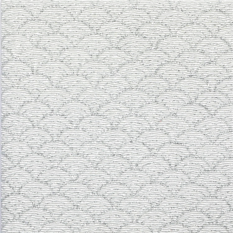 日本紐釦貿易 ちりめん 友禅 青海波 銀 巾約70cm×5ｍ切売カット 1枚（ご注文単位1枚）【直送品】