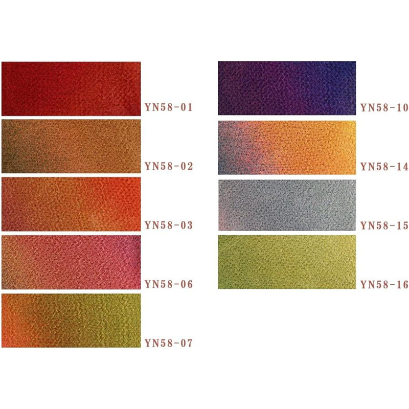 日本紐釦貿易 ちりめん 友禅 無地 グラデーション 緑系 巾約70cm×4ｍ切売カット 1枚（ご注文単位1枚）【直送品】
