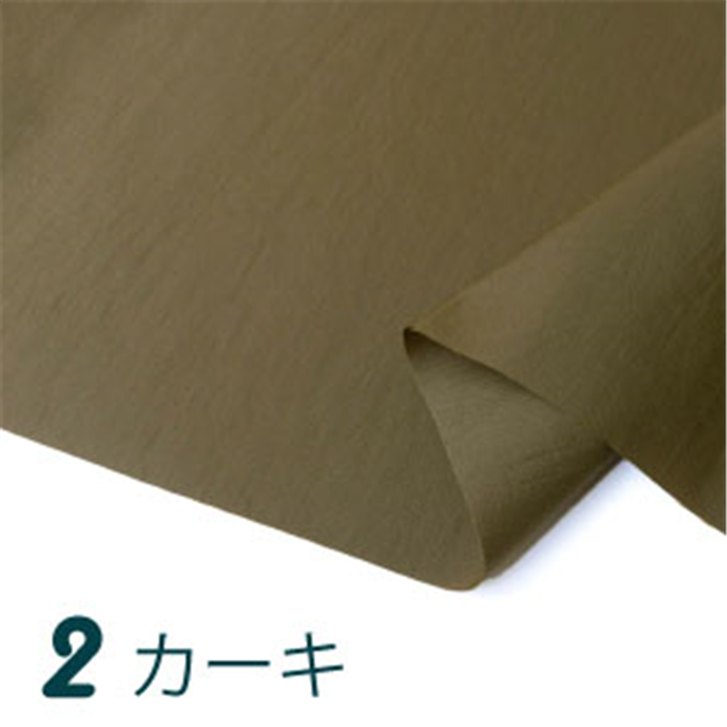 日本紐釦貿易 ナイロンオックスワッシャー 約巾104cm カーキ 7mカット IBK80006-2-7M 1枚（ご注文単位1枚）【直送品】