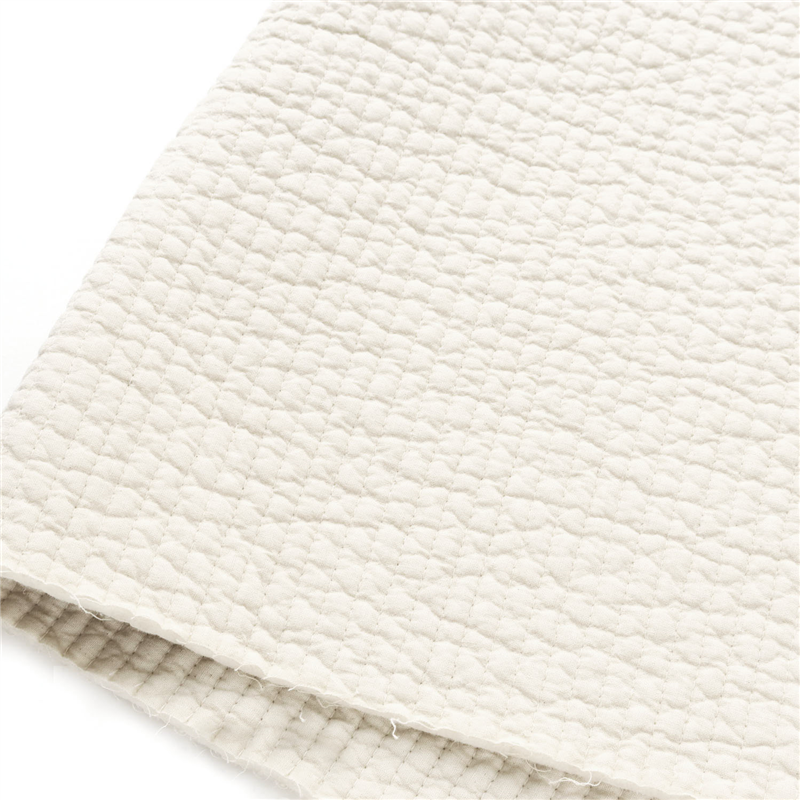 nubi ヌビ 韓国伝統キルティング生地 7mmステッチ幅 130cm巾×1m切り売り販売 バニラ(Vanilla) NBY307-17 1枚（ご注文単位1枚）【直送品】