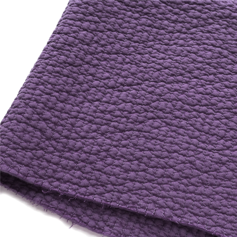 nubi ヌビ 韓国伝統キルティング生地 7mmステッチ幅 130cm巾×1m切り売り販売 プラム(plum) NBY307-29 1枚（ご注文単位1枚）【直送品】