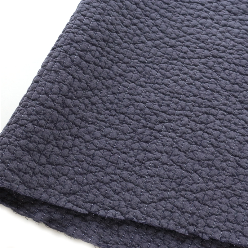 nubi ヌビ 韓国伝統キルティング生地 7mmステッチ幅 130cm巾×5m切り売り販売 ネイビー(Navy) NBY307-60 1枚（ご注文単位1枚）【直送品】