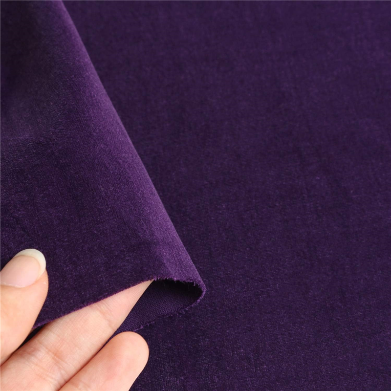 日本紐釦貿易 別珍 ベッチン 綿ビロード 巾90cm×10m切売カット 紫 EBI9900-25 1枚（ご注文単位1枚）【直送品】