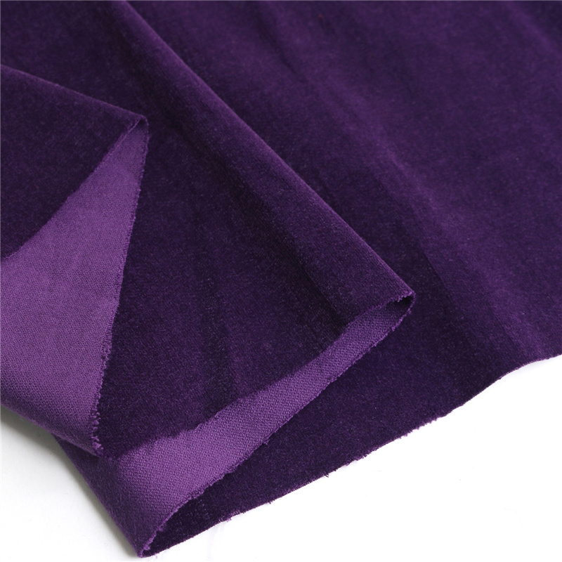 日本紐釦貿易 別珍 ベッチン 綿ビロード 巾90cm×4m切売カット 紫 EBI9900-25 1枚（ご注文単位1枚）【直送品】