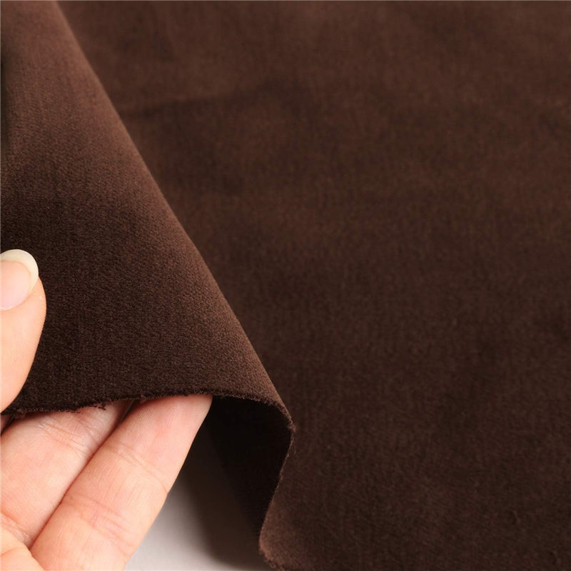 日本紐釦貿易 別珍 ベッチン 綿ビロード 巾90cm×5m切売カット こげ茶 EBI9900-28 1枚（ご注文単位1枚）【直送品】