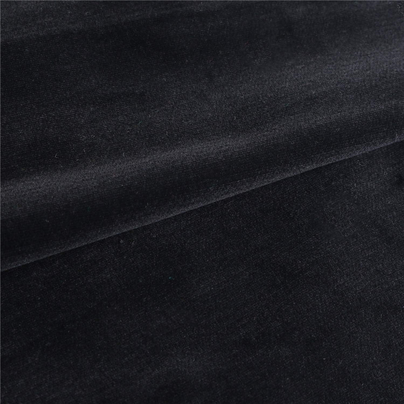 日本紐釦貿易 別珍 ベッチン 綿ビロード 巾90cm×1m切売カット 黒 EBI9900-29 1枚（ご注文単位1枚）【直送品】