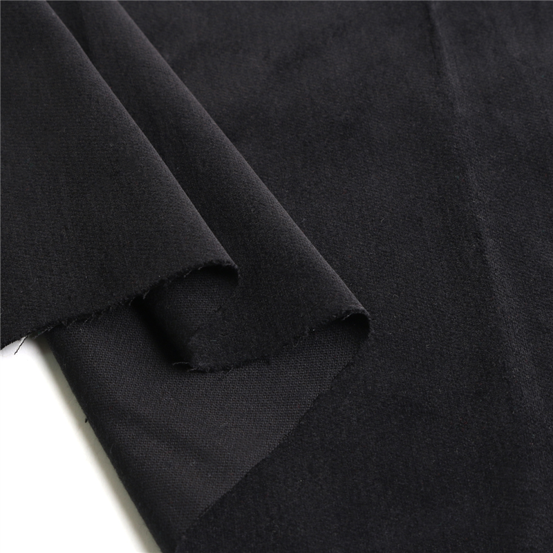 日本紐釦貿易 別珍 ベッチン 綿ビロード 巾90cm×9m切売カット 黒 EBI9900-29 1枚（ご注文単位1枚）【直送品】