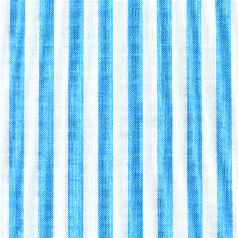 日本紐釦貿易 Happy Sweet Collection ストライプ スケア プリント生地 巾約110cm 水色×白 2mカット HS1282-4-2M 1枚（ご注文単位1枚）【直送品】