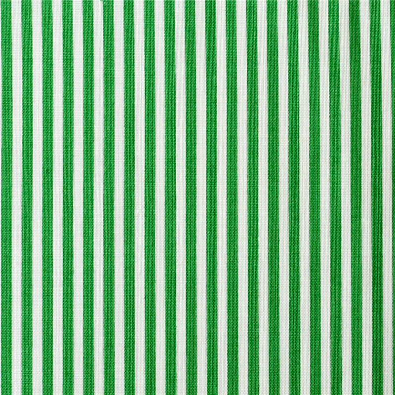日本紐釦貿易 Happy Sweet Collection ストライプ細 スケア プリント生地 巾約110cm グリーン×白 3mカット HS1281-5-3M 1枚（ご注文単位1枚）【直送品】