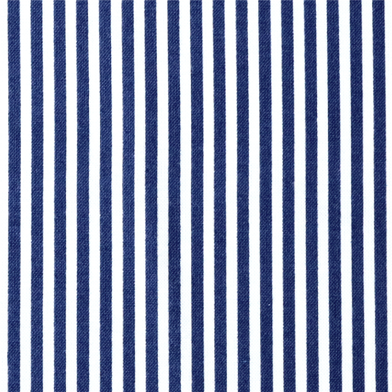 日本紐釦貿易 Happy Sweet Collection ストライプ細 スケア プリント生地 巾約110cm ネイビー×白 3mカット HS1281-6-3M 1枚（ご注文単位1枚）【直送品】