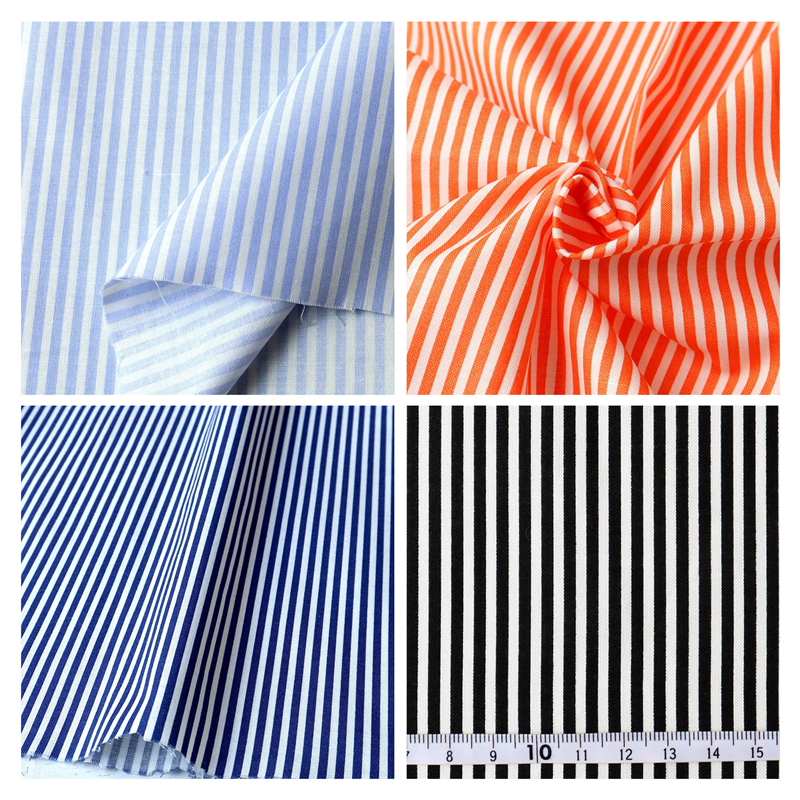 日本紐釦貿易 Happy Sweet Collection ストライプ細 スケア プリント生地 巾約110cm ブラック×白 4mカット HS1281-10-4M 1枚（ご注文単位1枚）【直送品】