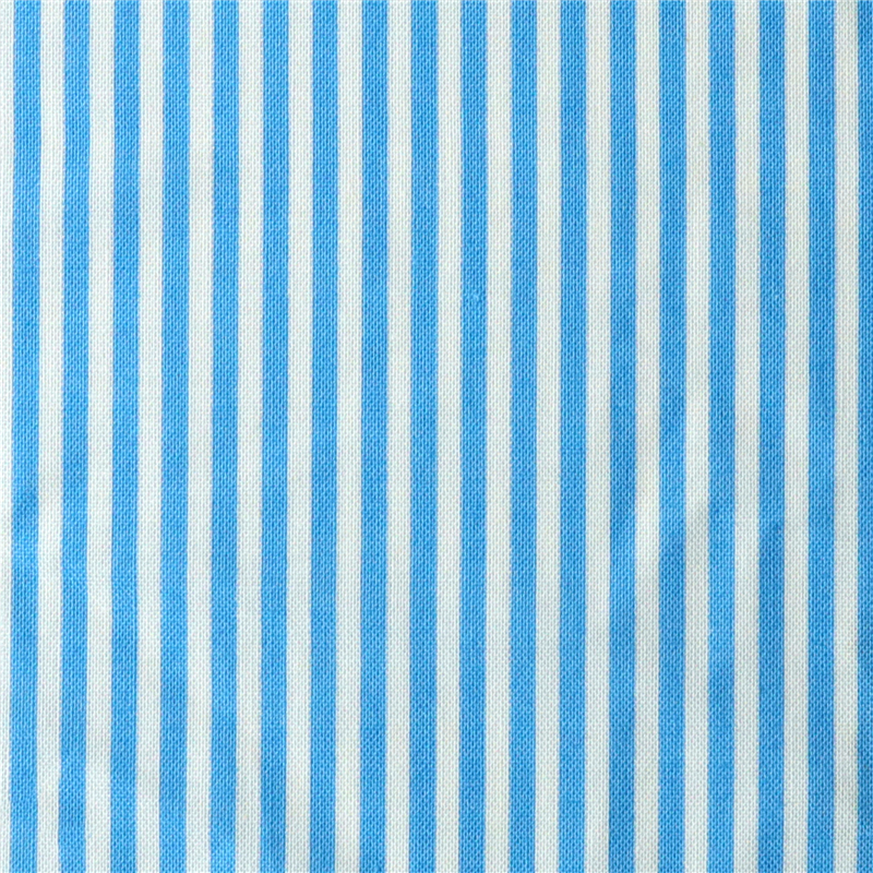 日本紐釦貿易 Happy Sweet Collection ストライプ細 スケア プリント生地 巾約110cm 水色×白 10mカット HS1281-4-10M 1枚(ご注文単位1枚)【直送品】