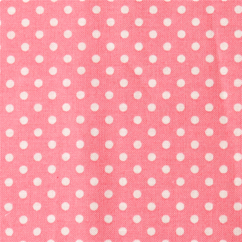 日本紐釦貿易 Happy Sweet Collection ドット小 スケア プリント生地 巾約110cm 生成×ピンク 10mカット HS1283-11-10M 1枚（ご注文単位1枚）【直送品】