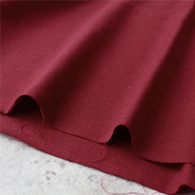 日本紐釦貿易 Pretty Plants Collection 広幅綿麻キャンバス 無地 ローズグレー 巾約140cm×1mカット Z005925-BL-1M 1枚（ご注文単位1枚）【直送品】