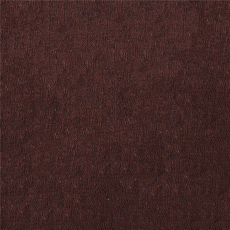 日本紐釦貿易 Pretty Plants Collection 広幅綿麻キャンバス 無地 チョコレートブラウン 巾約140cm×4mカット Z005925-BR-4M 1枚（ご注文単位1枚）【直送品】