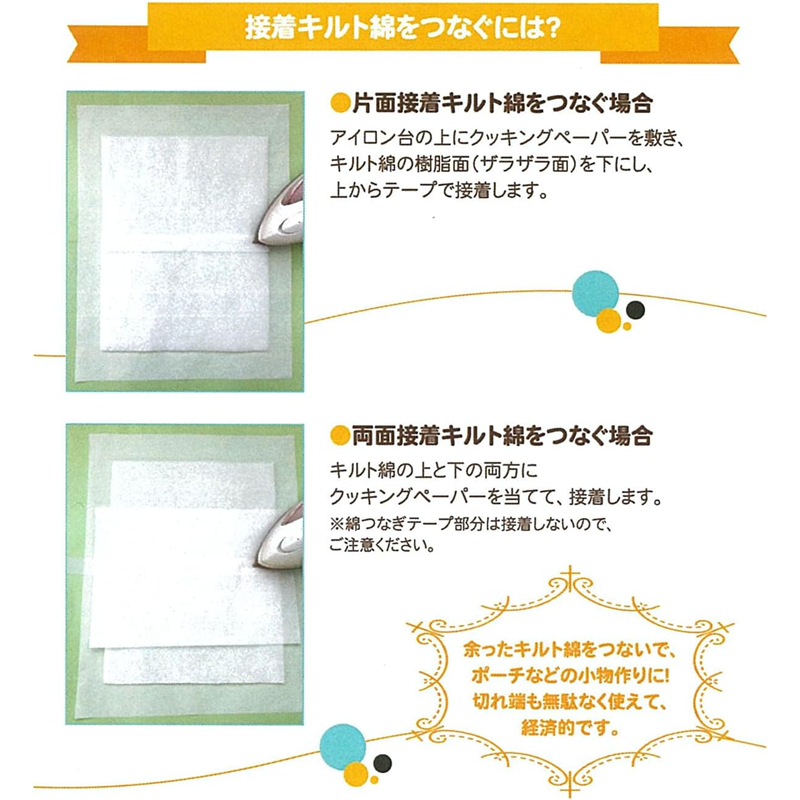 オルヌマン キルト 綿つなぎテープ 15mm×25m 白 WT-15 1巻（ご注文単位1巻）【直送品】